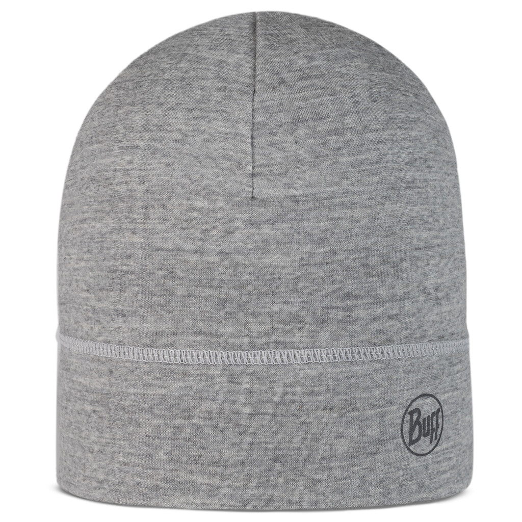 

Шапка Buff Lightweight Merino Wool Hat, цвет Solid Light Grey