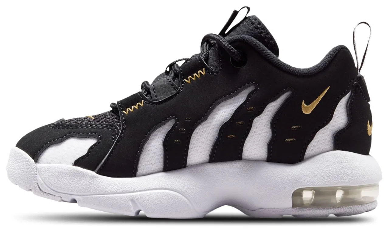 Кроссовки для мальчиков Air DT Max '96 Low Nike, цвет Black/Metallic Gold/White — фото 2