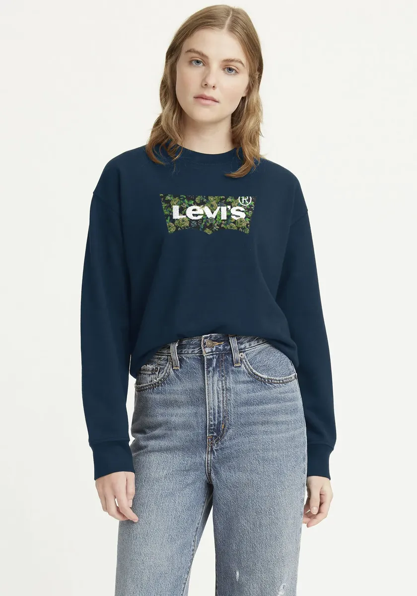 

Толстовка Levi's "GRAPHIC STANDARD CREW", цвет Gibraltar Sea