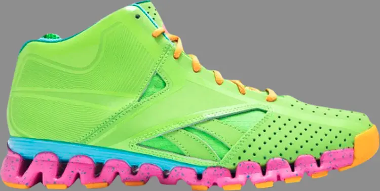Кроссовки zigtech zigencore john wall season 2 'fresh prince of bel-air' Reebok, зеленый — фото 2
