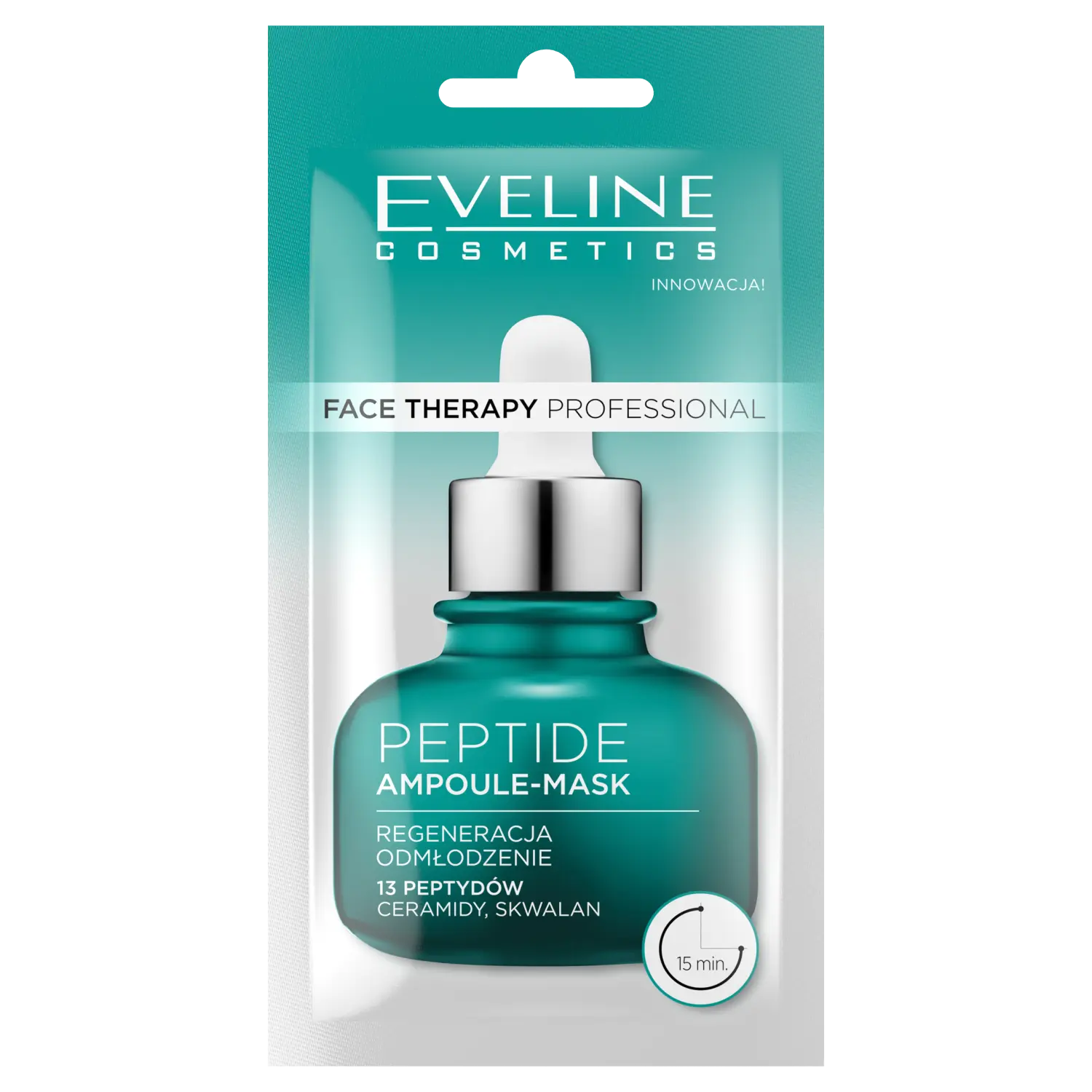 

Eveline Cosmetics Therapy Peptide ампульная маска для лица, 8 мл