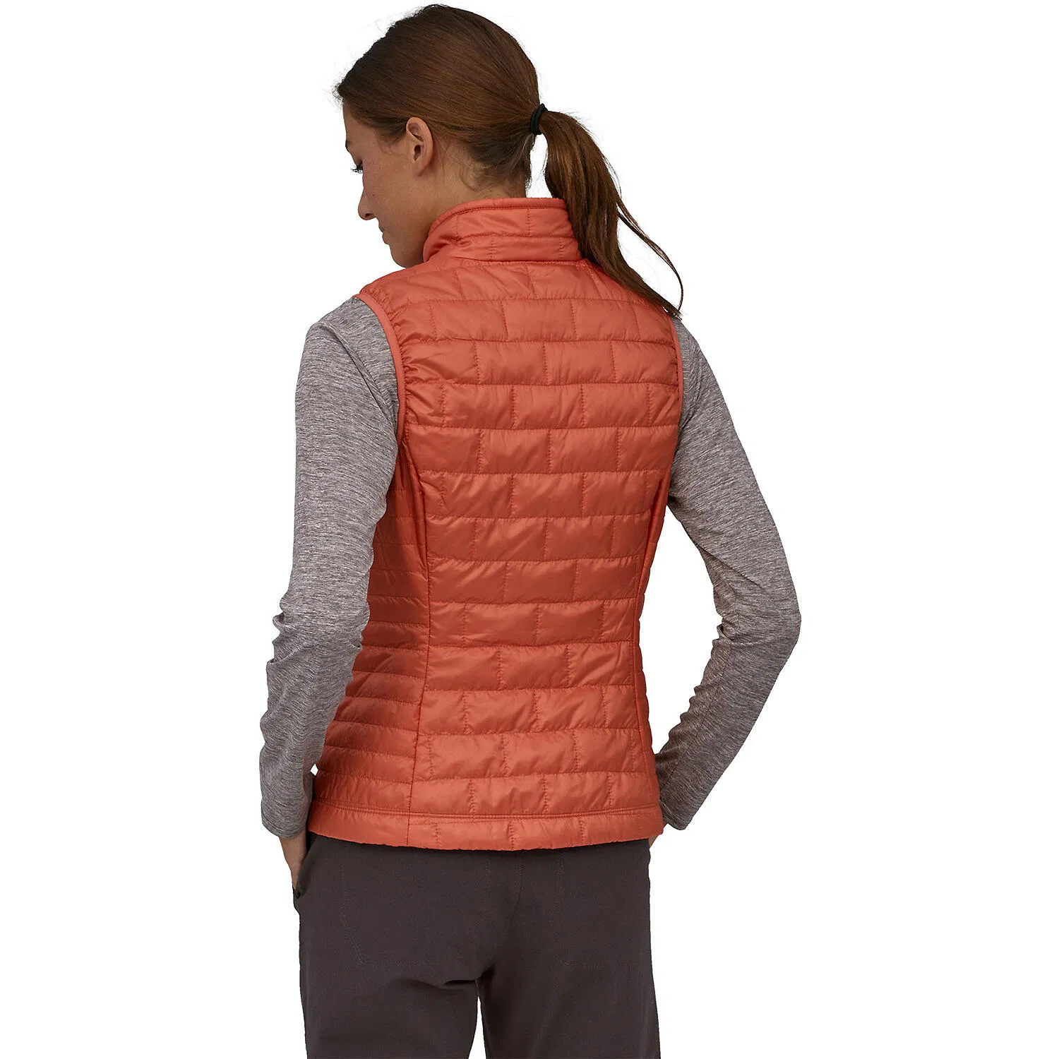 Женская утепленная жилетка W NANO PUFF VEST Patagonia, Camouflagefarben — фото 3
