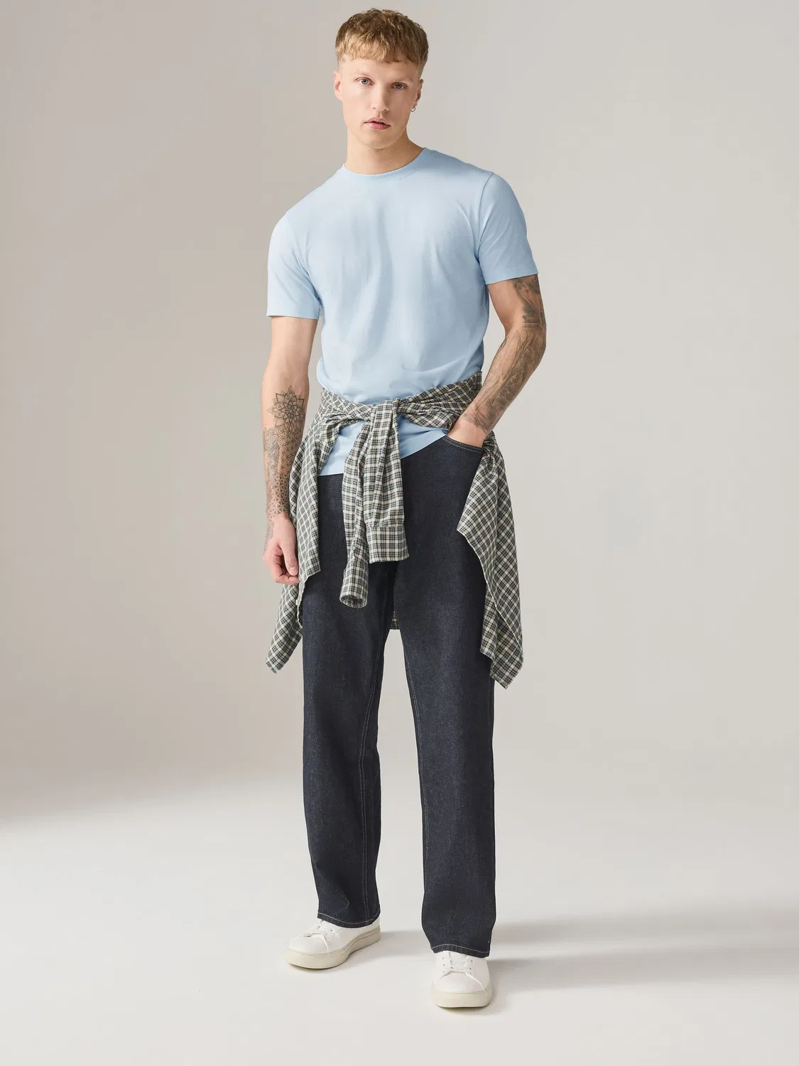 Футболка Slim Fit, Blue Ice Next, голубой — фото 2
