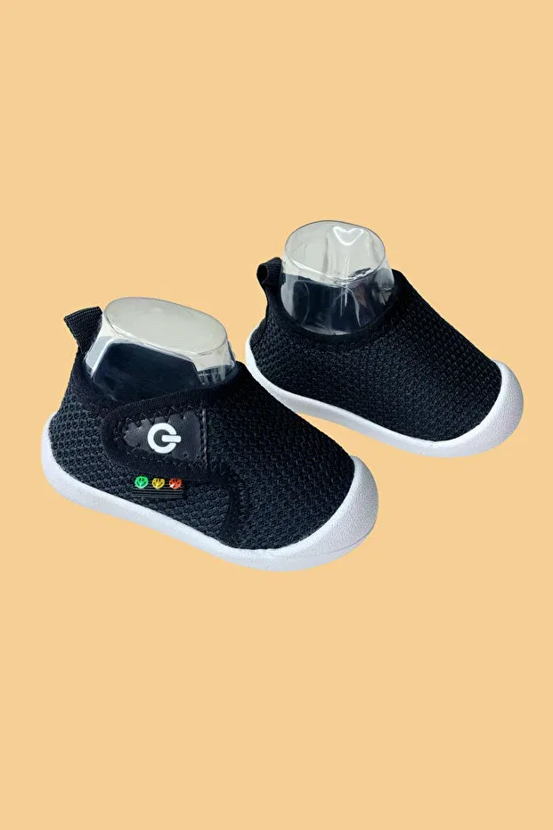 Детские повседневные туфли с ортопедической стелькой Mumenim, Black — фото 4