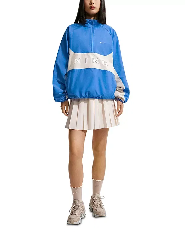 Женская юбка плиссе Nike, Chalk/Chalk — фото 2