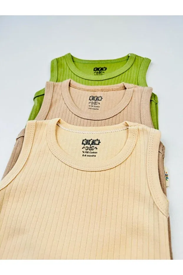 Детское боди для новорожденных с принтом 3-шт Efu Baby, Multicolor — фото 3