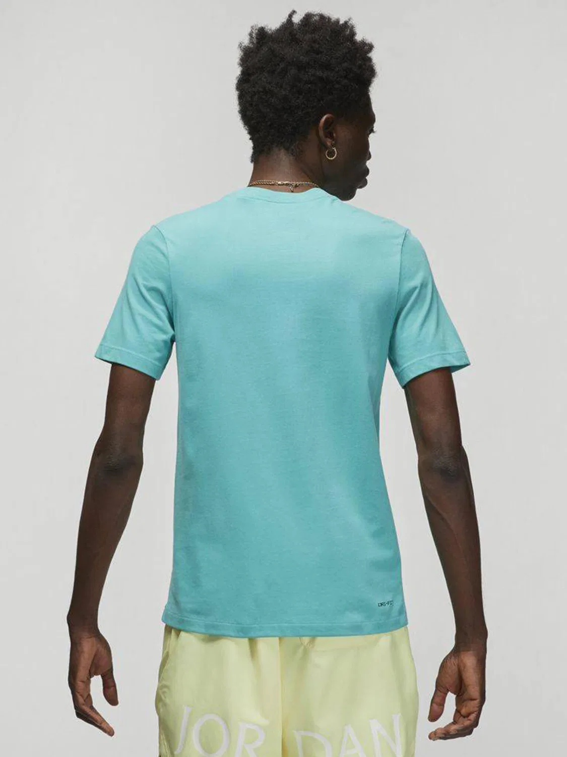 Мужская футболка с принтом Air Jordan Jumpman Dri-fit Nike, Green — фото 3
