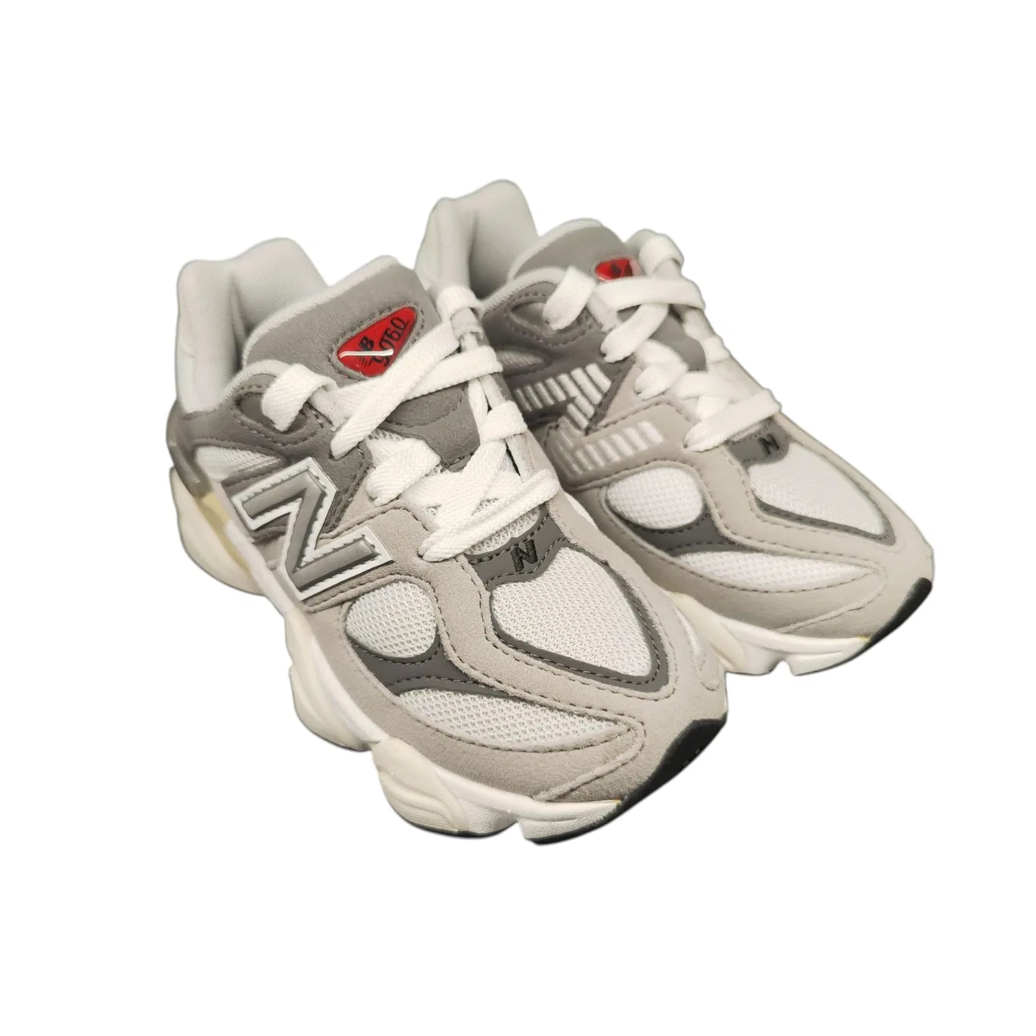 Детские кроссовки для мальчиков с технологией ABZORB 9060 New Balance, Grey — фото 2