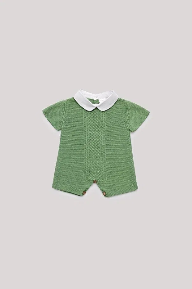 Детский комбинезон для мальчиков хлопковый Layette, Green