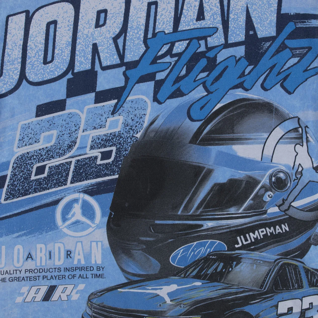 Футболка для мальчиков Raceway Jordan, синий — фото 3
