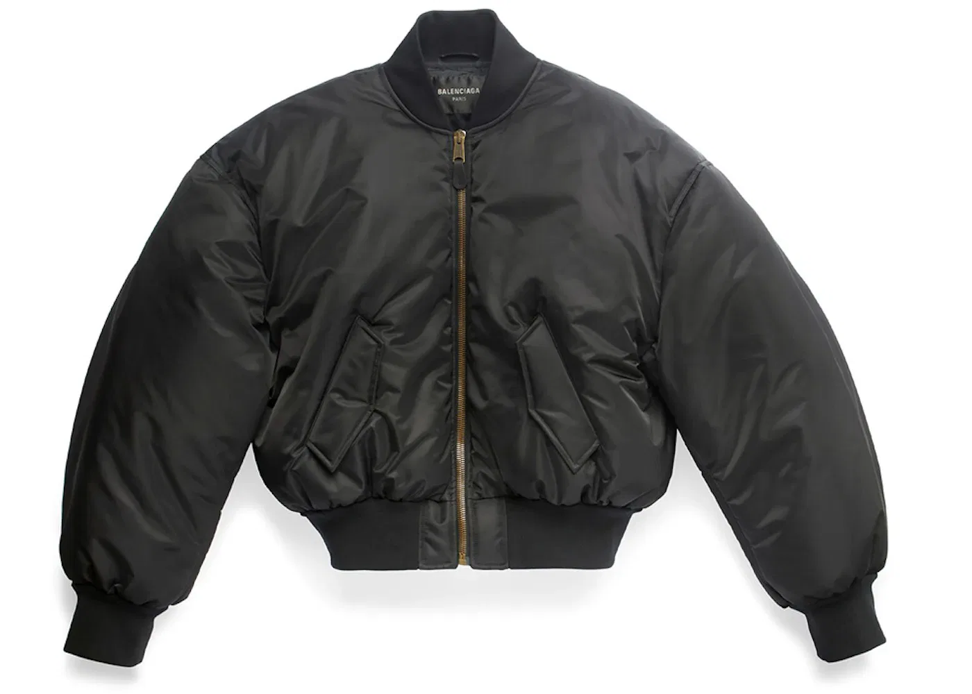 Унисекс куртка-бомбер с принтом Balenciaga, Black