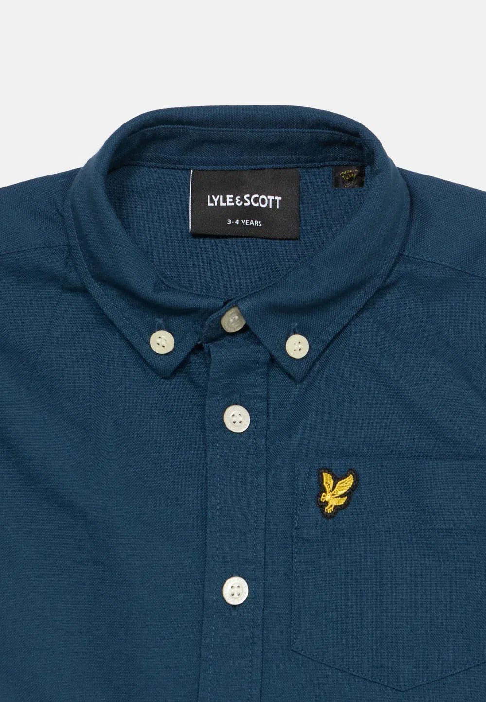 Унисекс - блузка на пуговицах Lyle & Scott, Aegean Blue — фото 3