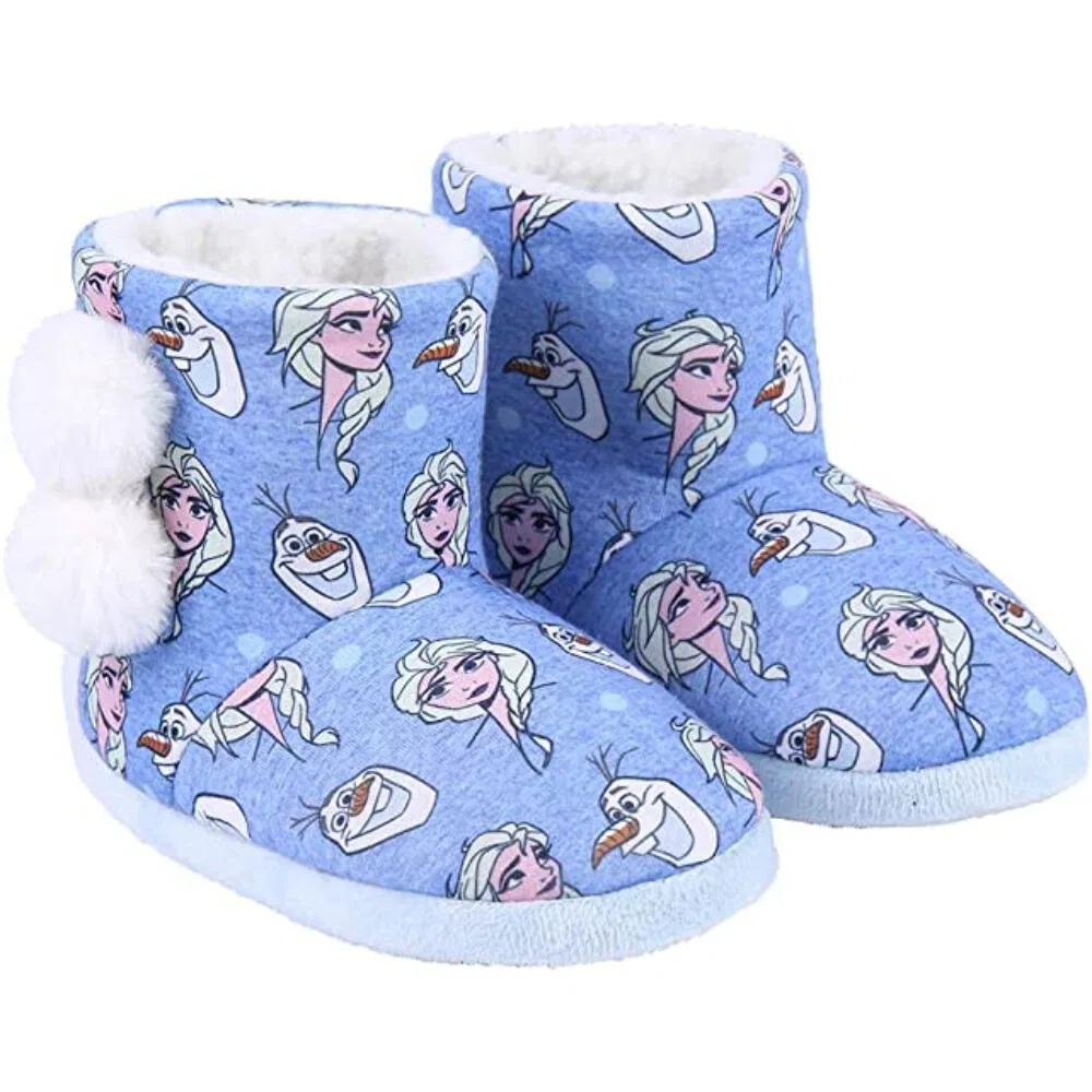 Детские тапочки с помпоном Disney Frozen, Цвет Hellblau