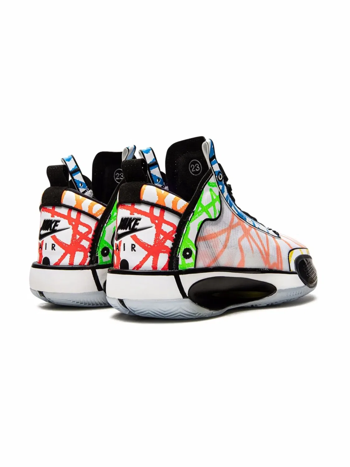 Кроссовки Air Jordan 34 Зион Уильямсон, белый — фото 3