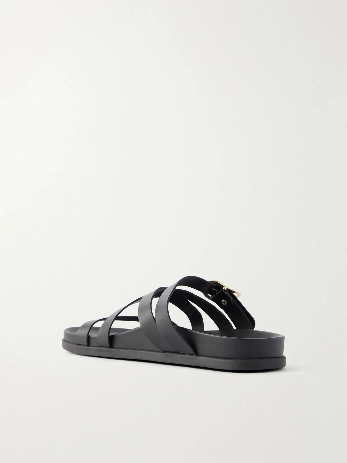 Сандалии Filipa из кожи Ancient Greek Sandals, черный — фото 3
