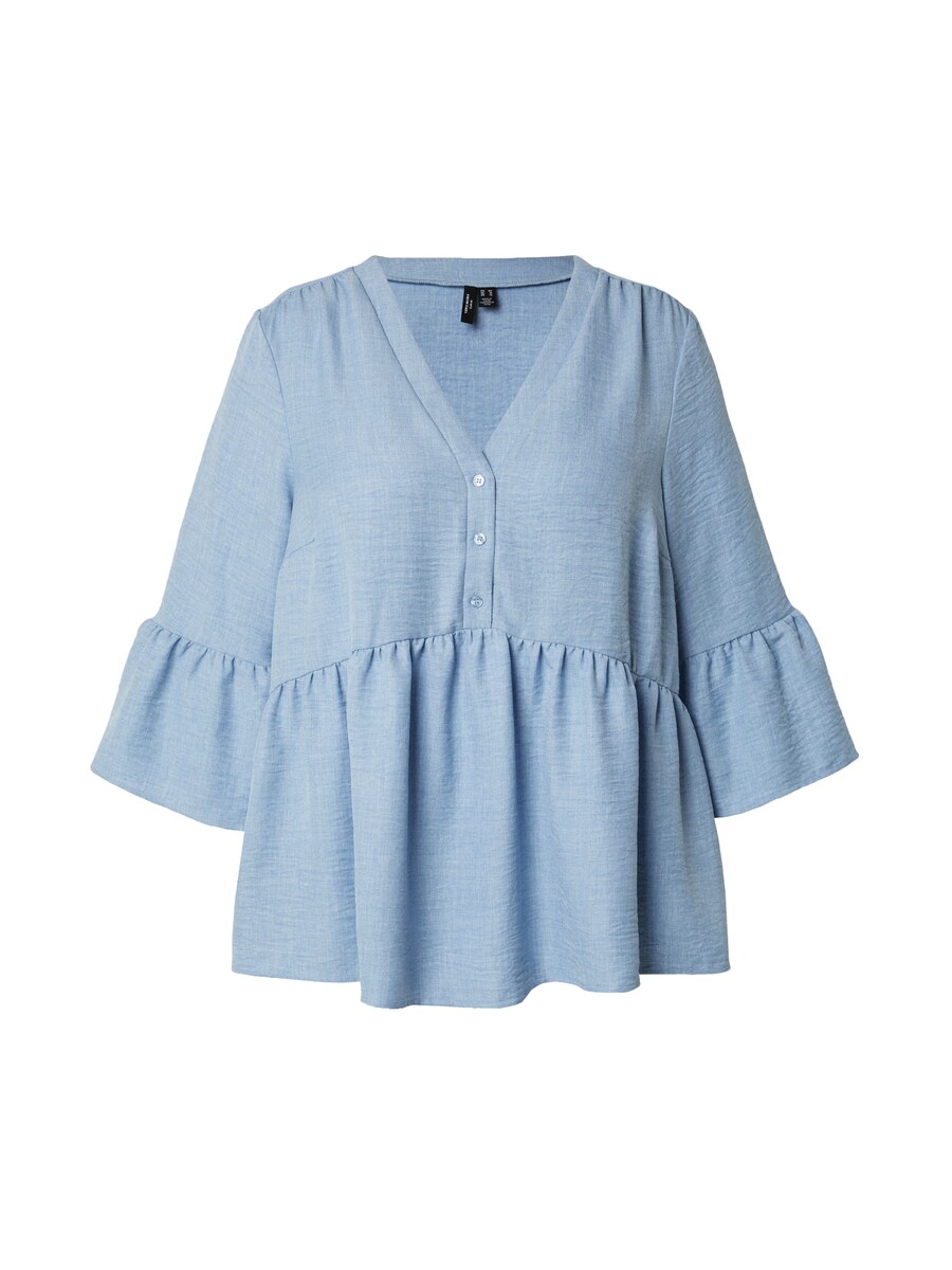 

Блуза Vero Moda Curve VMCMelony, светло-синий