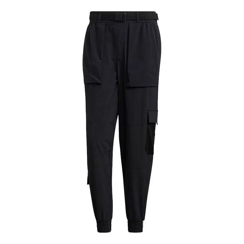 Штаны спортивные с карманами Neo CG TP1 Adidas, черный