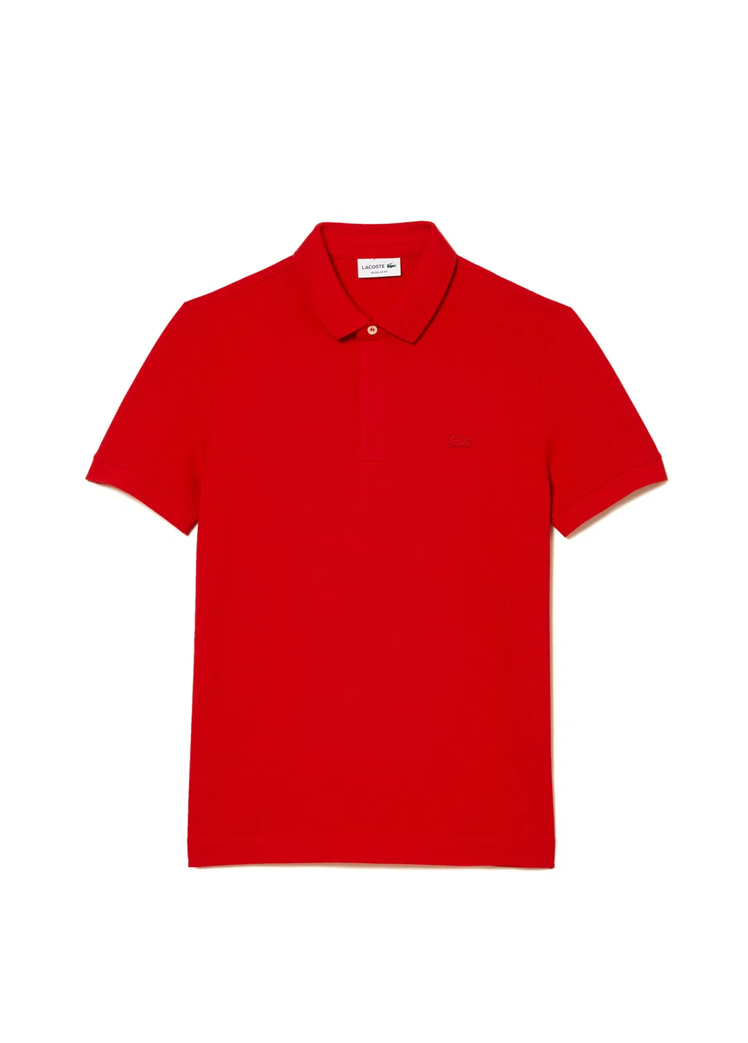 Поло Lacoste Paris Regular Fit, красный