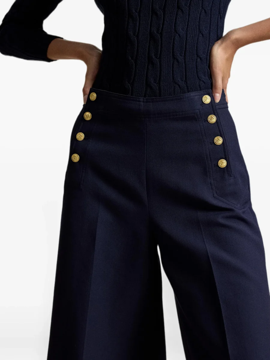 Укороченные брюки Polo Ralph Lauren Beaton, синий — фото 2