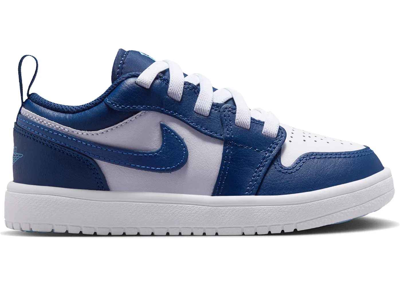 Детские кроссовки с низким верхом Jordan 1 Low ALT, Midnight Navy/White/University Blue