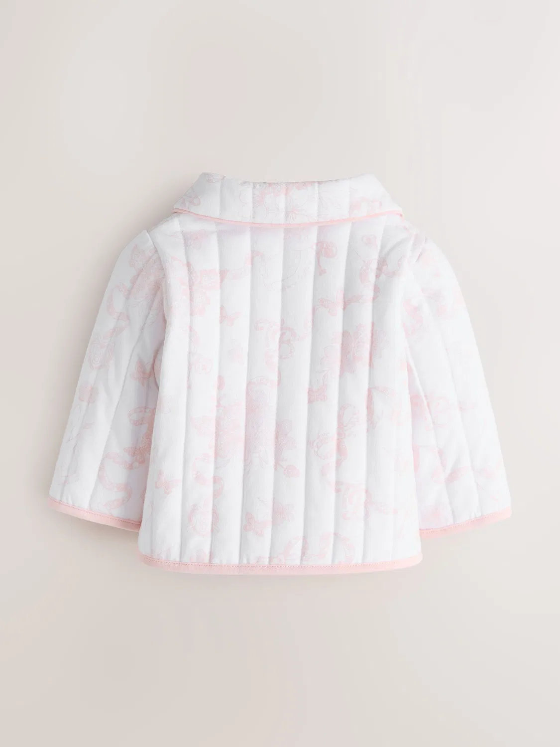 Куртка стеганая с кроликами Baker by Ted Baker, белый — фото 2