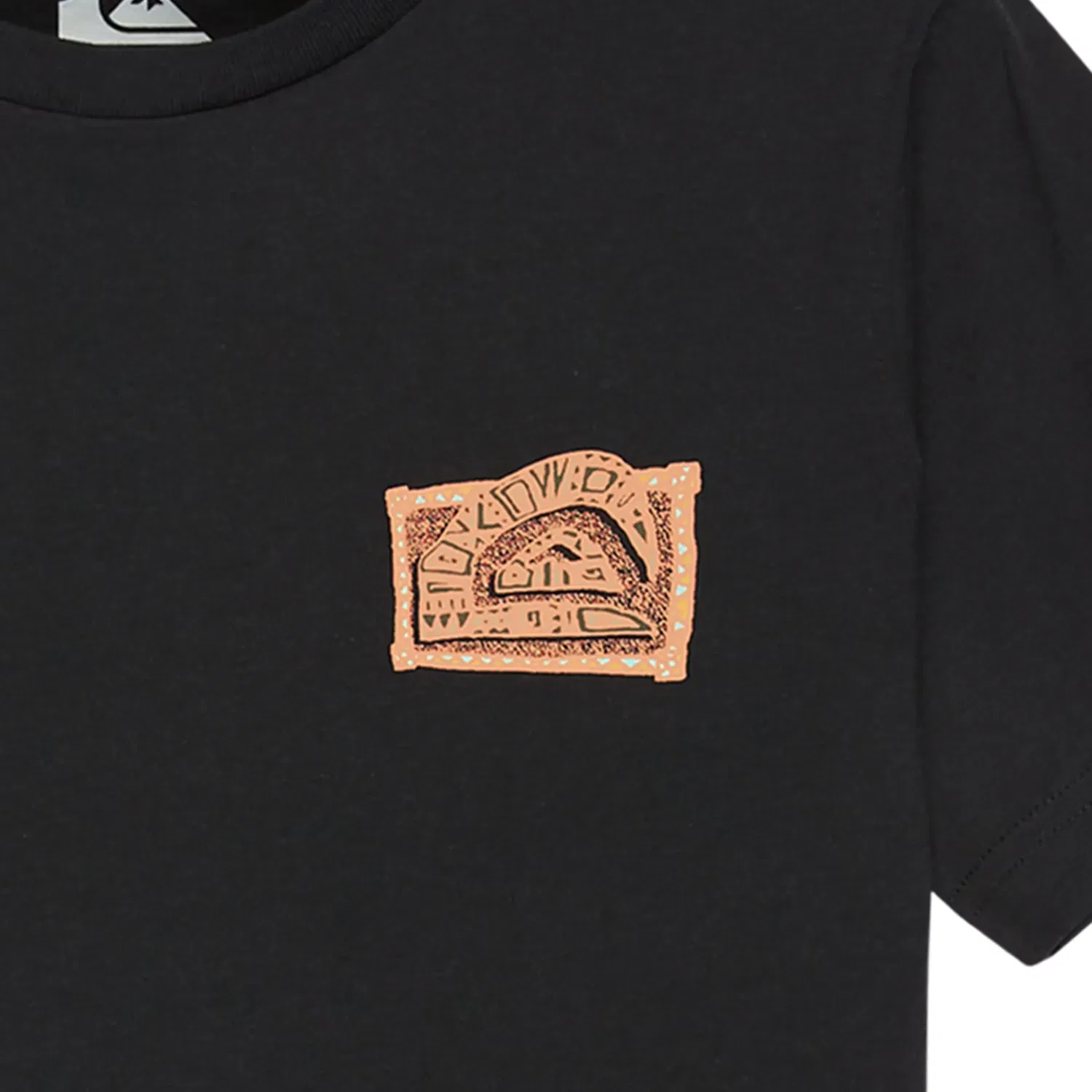 Детская футболка с коротким рукавом Heritage Quiksilver, Черный — фото 3