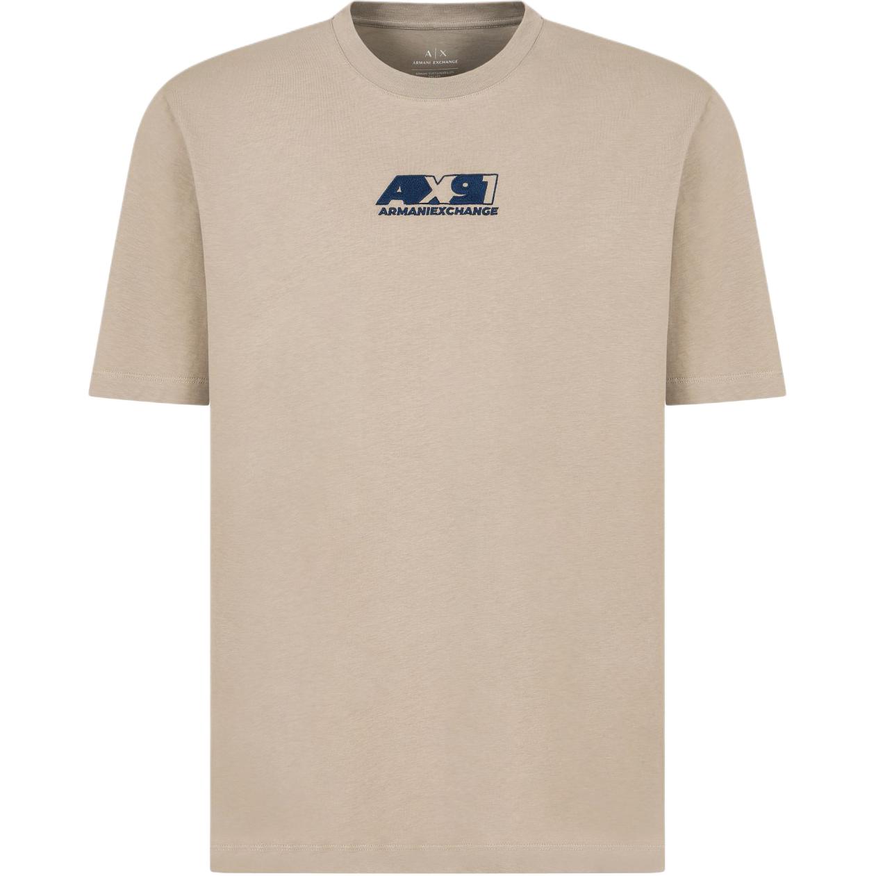 

Armani Exchange Мужская футболка AE бежевого цвета, Бежевый, Armani Exchange Мужская футболка AE бежевого цвета