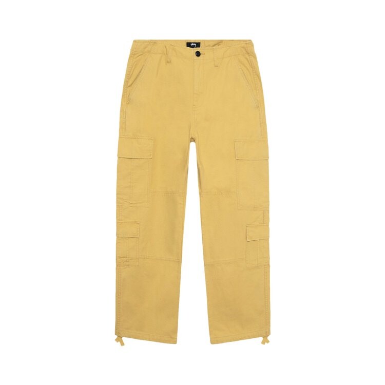 

Брюки Stussy Ripstop Surplus Cargo, цвет Sulphur