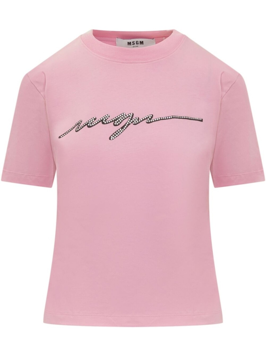 

Футболка с логотипом MSGM, розовый