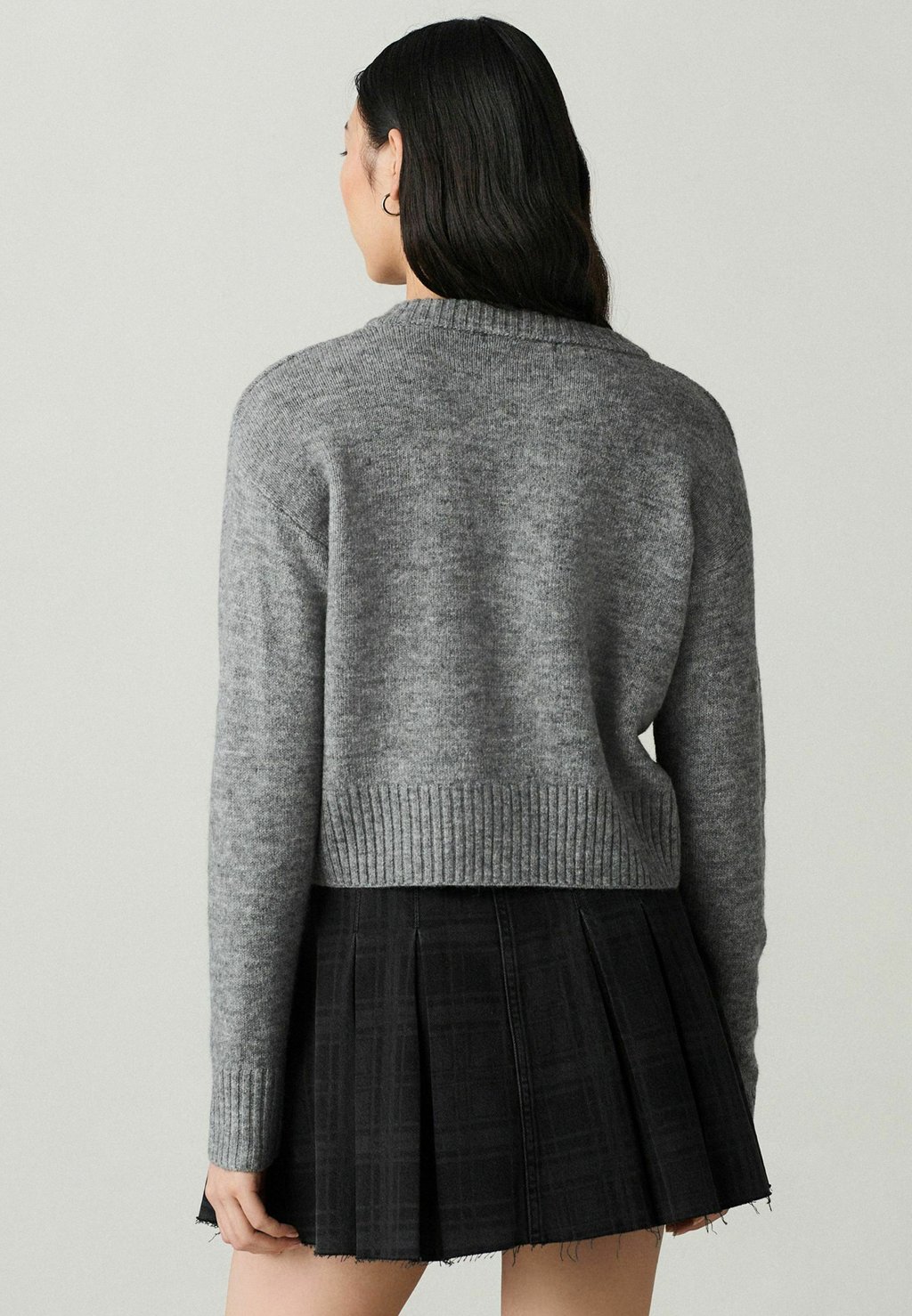 

Кардиган CREW NECK Next, серый