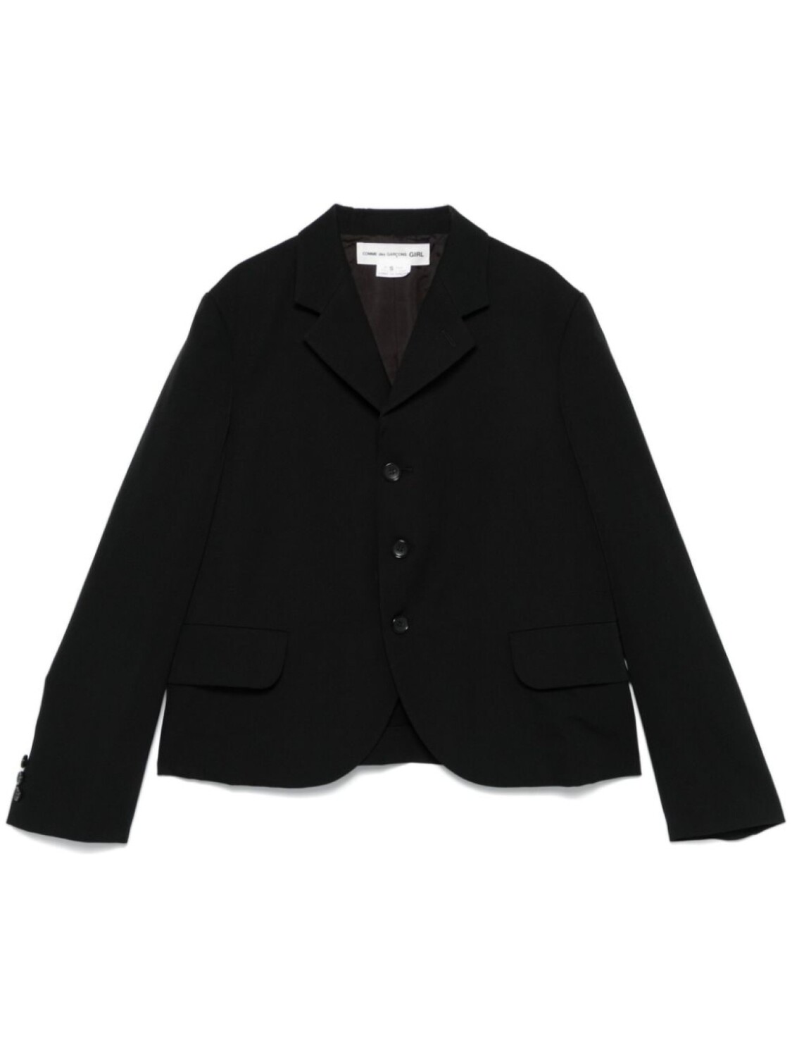 

Comme Des Garçons Girl шерстяной блейзер, черный