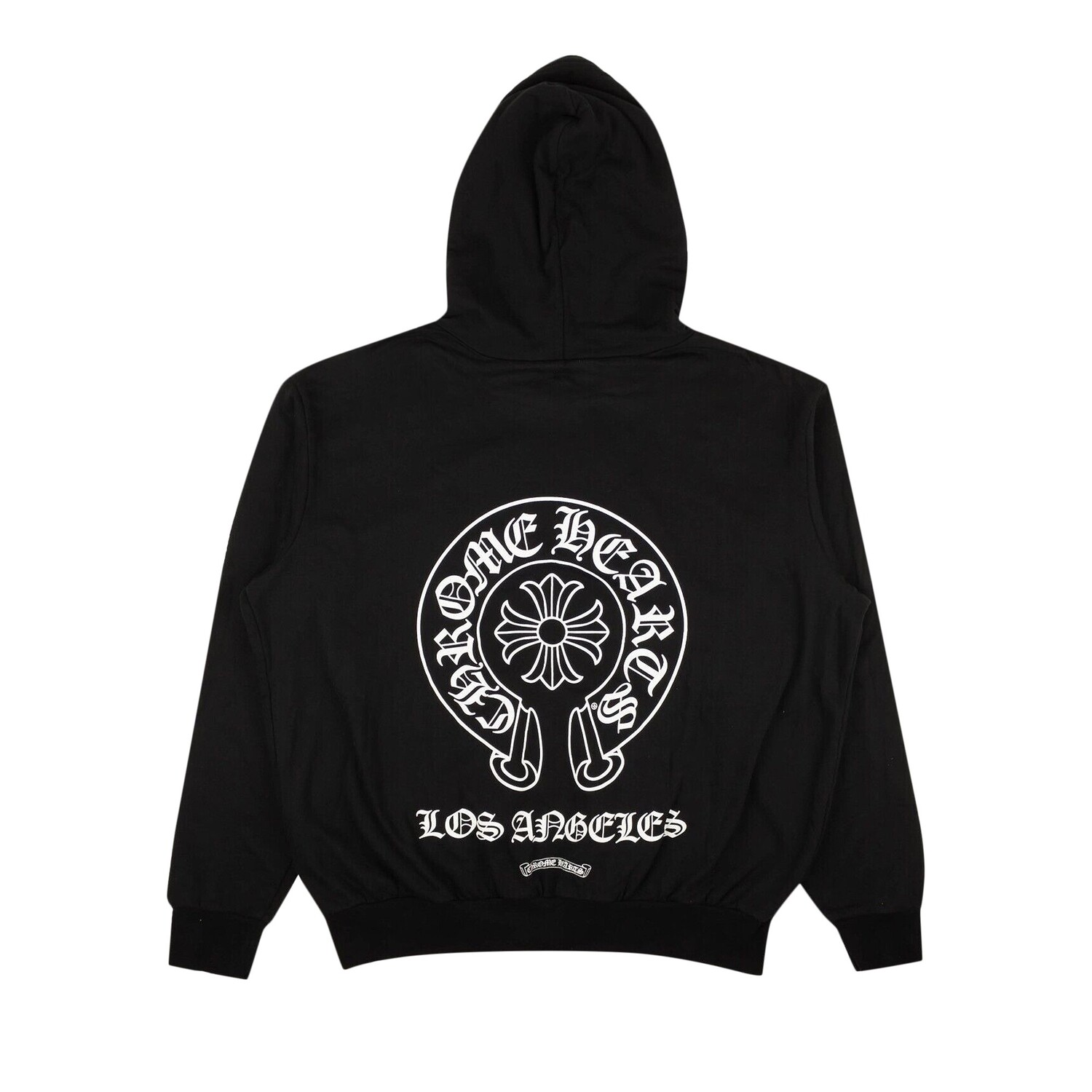 Толстовка с капюшоном на молнии Chrome Hearts Los Angeles, цвет Черный — фото 2