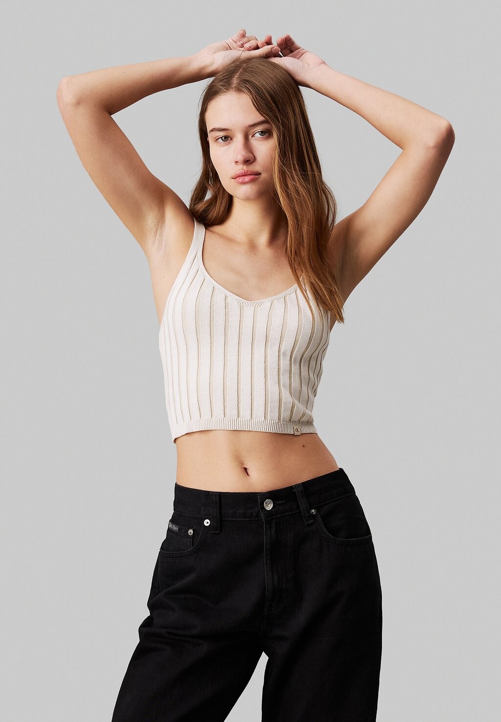 

Топ Calvin Klein, белый
