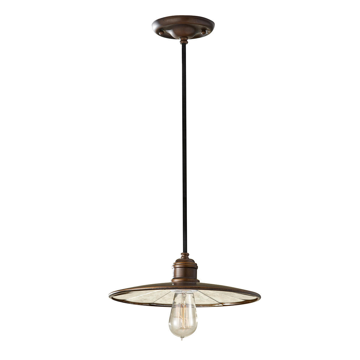 

Подвесной светильник Elstead Lighting, 30,2x14,7 см, цвет Bronzefarben