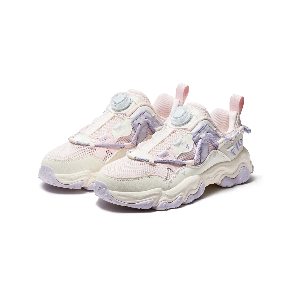 Кроссовки для бега Heritage FHT FILA KIDS молочно-белый/нежно-розовый — фото 4