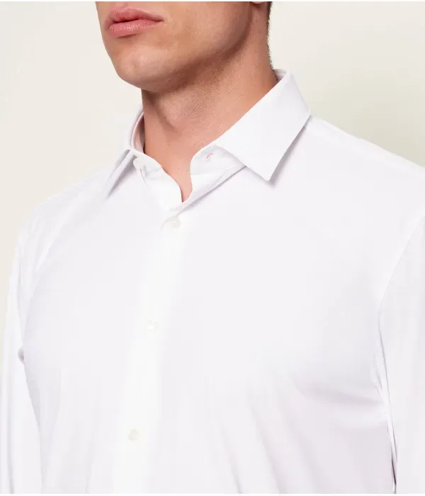 Футболка P-HANK-SK-261 slim fit Boss, белый — фото 4