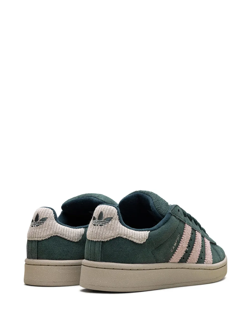 Кроссовки Campus 00s Mineral Green/Sandy Pink Adidas, зеленый — фото 3