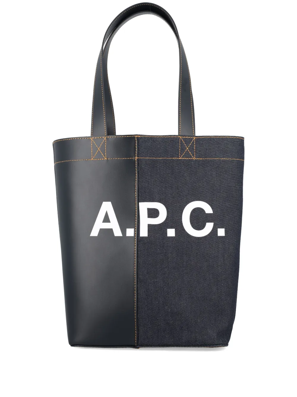 

Сумка-тоут Axel A.P.C., синий