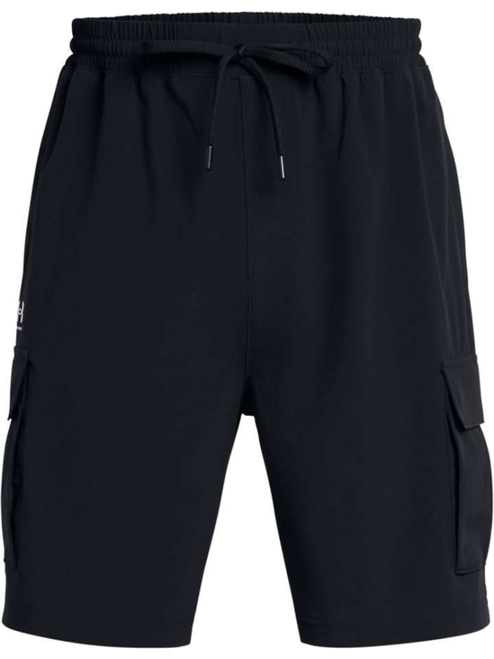 

Тканевые шорты Ua Vibe Woven Cargo Short Under Armour, черный