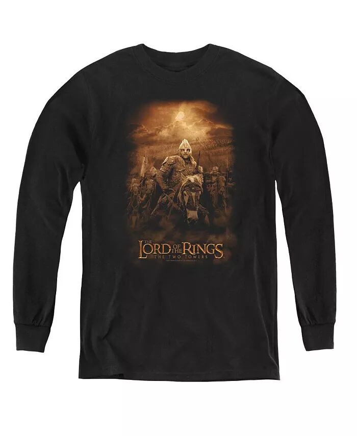 

Мальчики Молодежные Riders Of Rohan Длинные рукава Толстовка Lord Of The Rings, черный