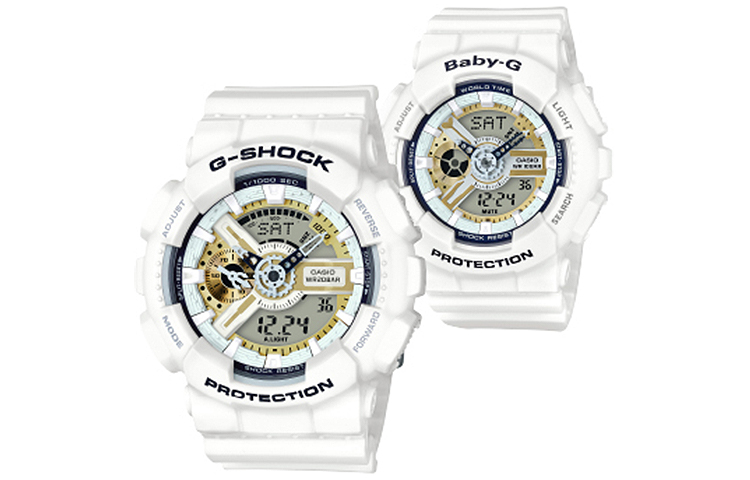 

CASIO Часы Unisex Pair Table Series White Watch LOV-16A-7A