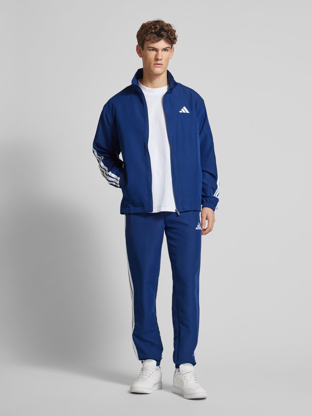 

Спортивный костюм с вышитым логотипом ADIDAS SPORTSWEAR, темно-синий