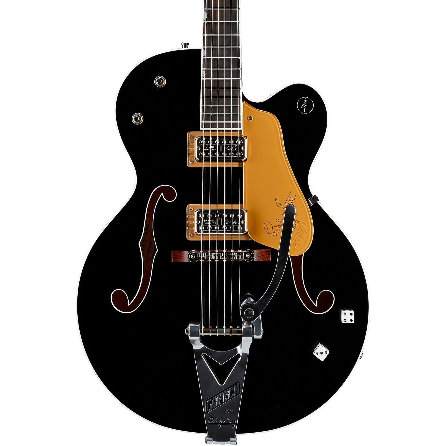 

Гитары Gretsch G6120T-BSNSH Brian Setzer Signature Nashville Hollowbody с Bigsby Black