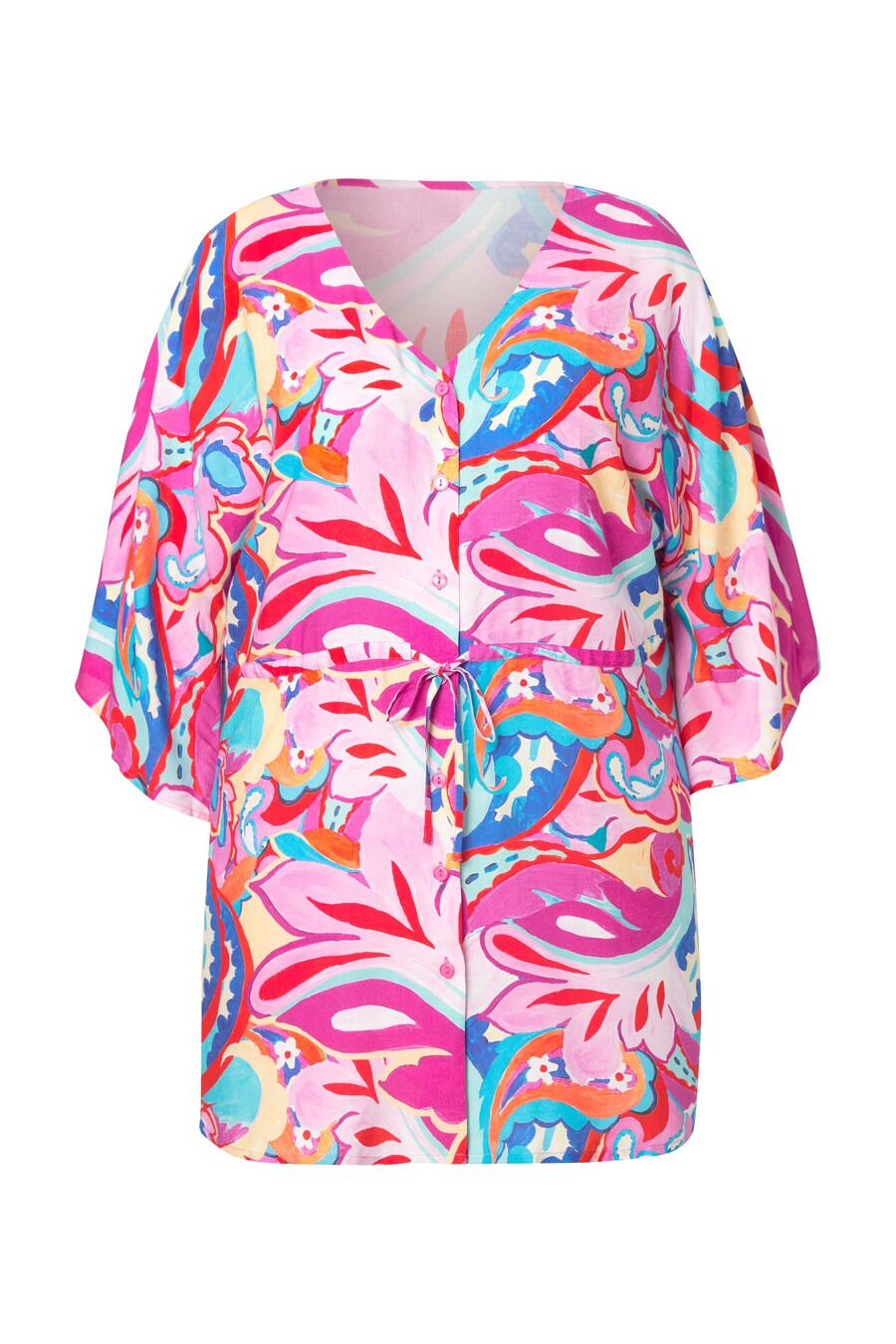 

Блузка MIAMODA, цвет Fuchsia/Light pink