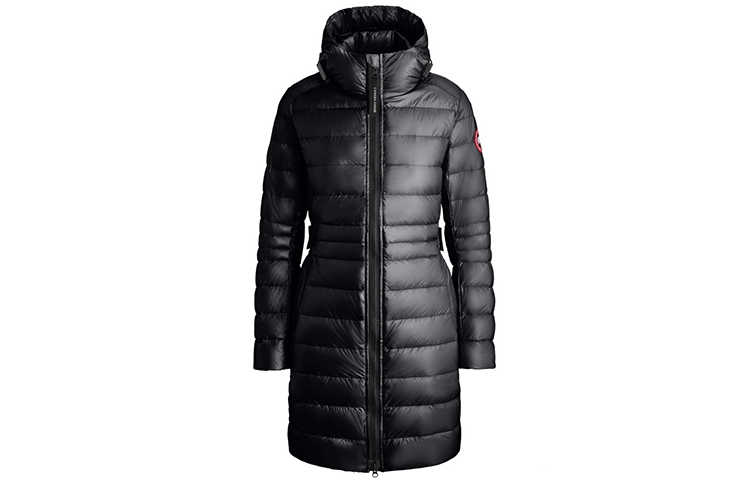 Куртка пуховая FW21 Зимняя Женская Черная Canada Goose — фото 2