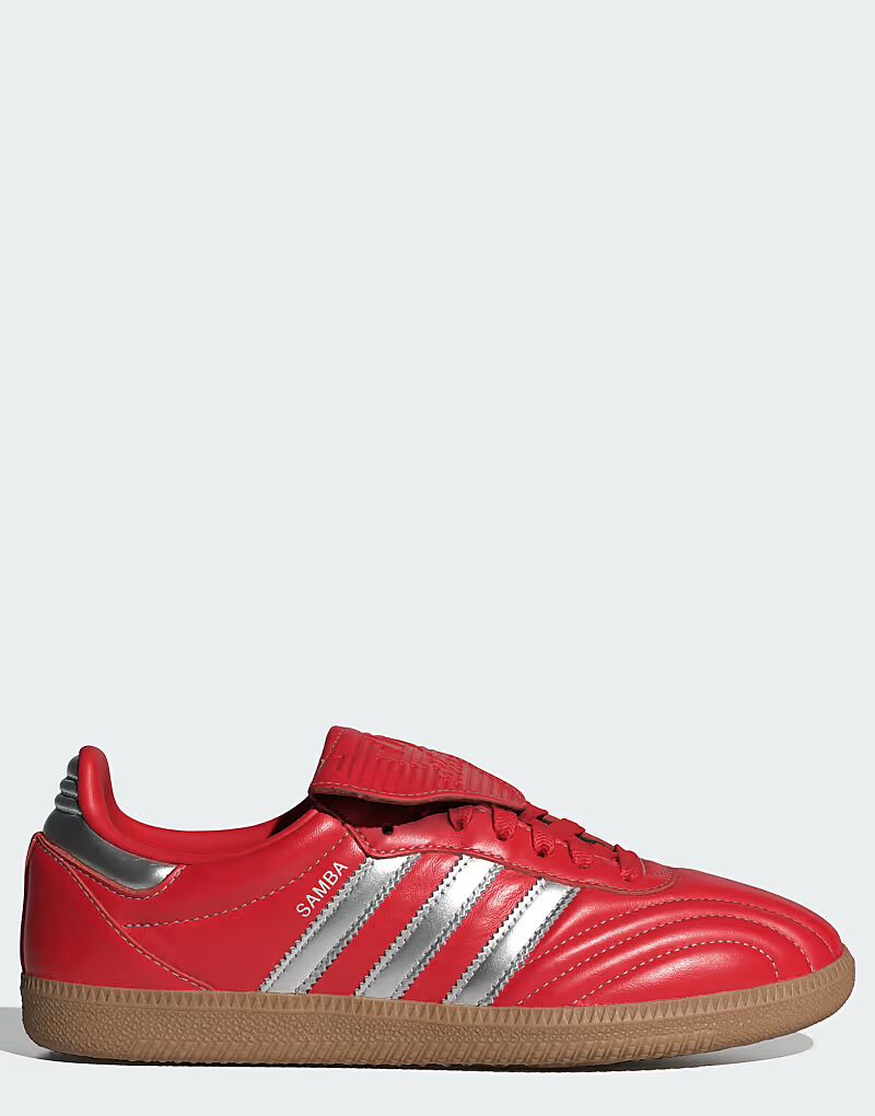 Кроссовки Adidas Originals Samba lt в цвете better scarlet / silver metal