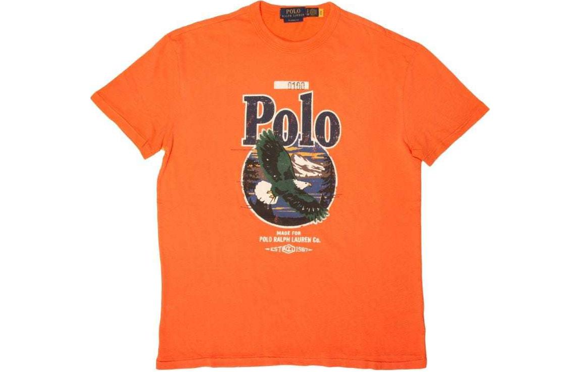 

Polo Ralph Lauren Футболка мужская, морковно-оранжевая