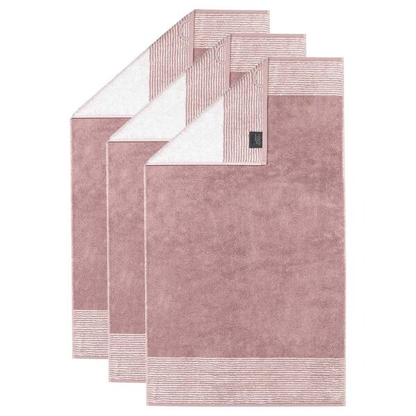 

Гостевое полотенце Cawö Luxury Home Two-Tone 3er Pack, 50x10x30 см цвет magnolie