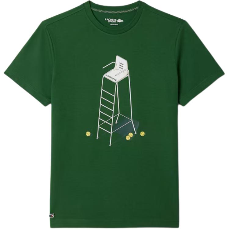 

Футболка Heritage Print LACOSTE, зеленый