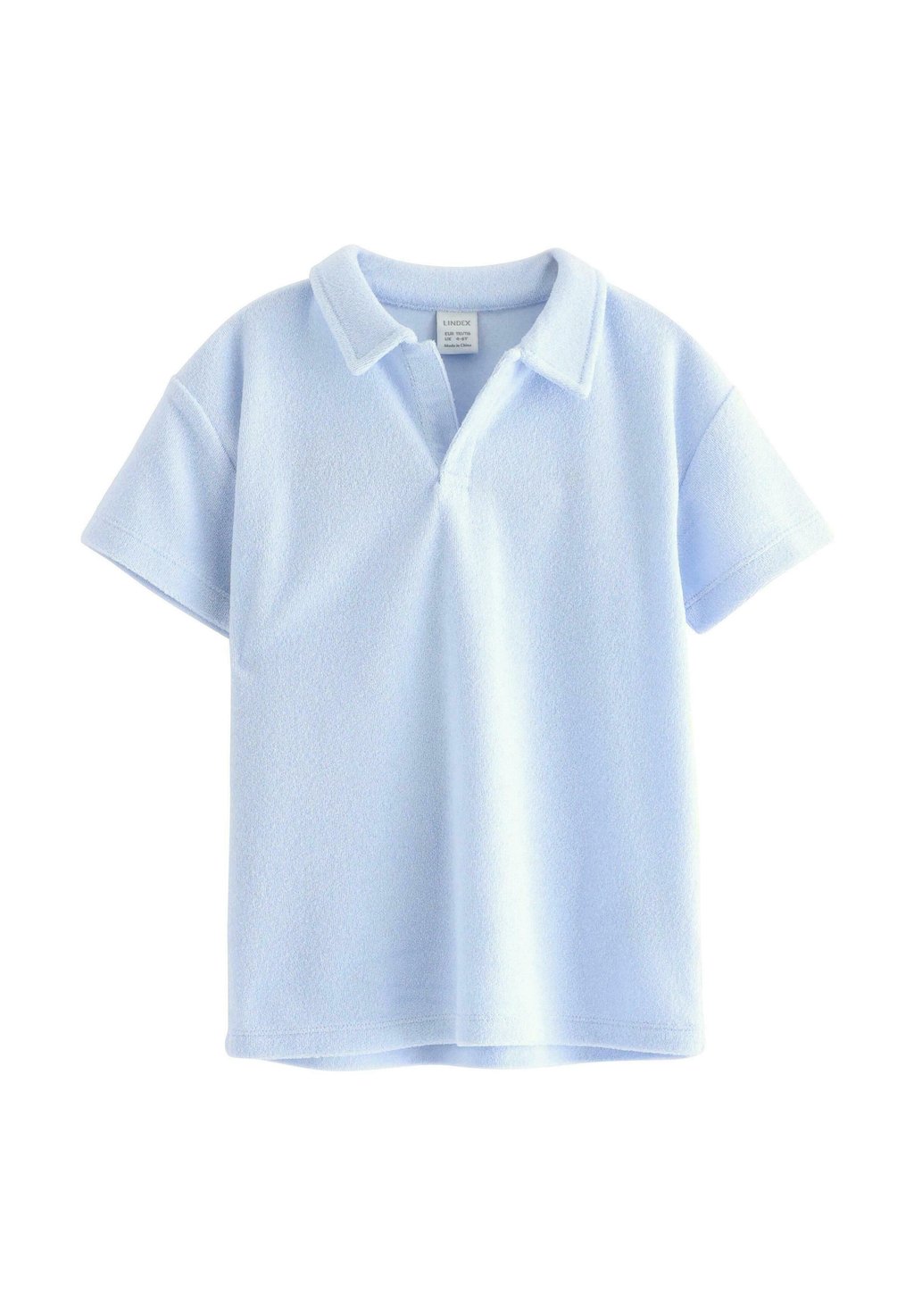 

Поло SHORT SLEEVED Lindex, светло-голубой